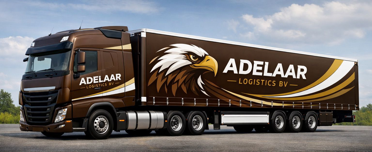 Adelaar Logistics vrachtwagen
